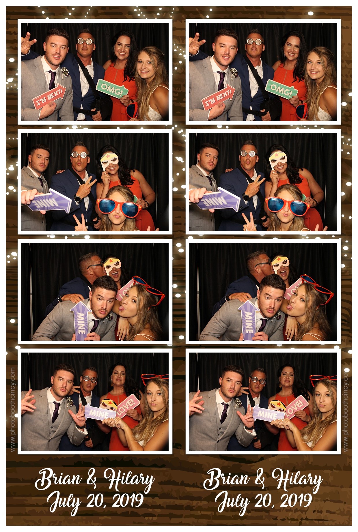 Brian and Hilary's Wedding | View more photos from the event at gallery.photoboothcincy.com/u/PhotoBoothCincy/Brian-and-Hilarys-Wedding